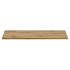 Duży Blat Łazienkowy 120 cm do Łazienki Boho Dąb Artisan MDF Comad