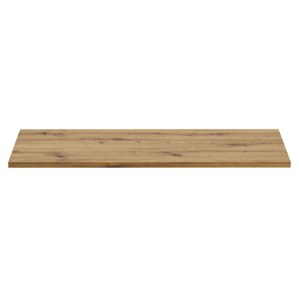 Duży Blat Łazienkowy 120 cm do Łazienki Boho Dąb Artisan MDF Comad
