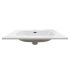 Błyszcząca Umywalka Meblowa 61x46 cm do Łazienki Biała Połysk FLY COMAD