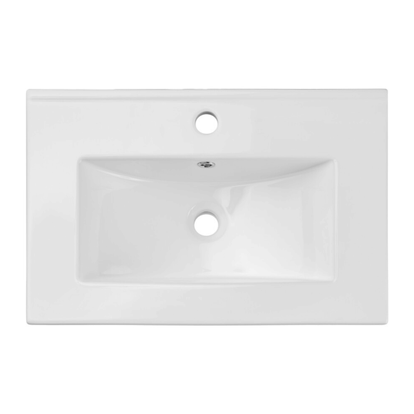 ❤️ Umywalka Ceramiczna Wpuszczana w Blat 60cm DANCE 60DP Biała COMAD ⭐