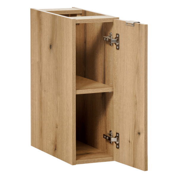 Meble Łazienkowe 140 cm Nowoczesne z Umywalką do Łazienki Ryflowana Szałwiowa LINE REED GREEN Comad