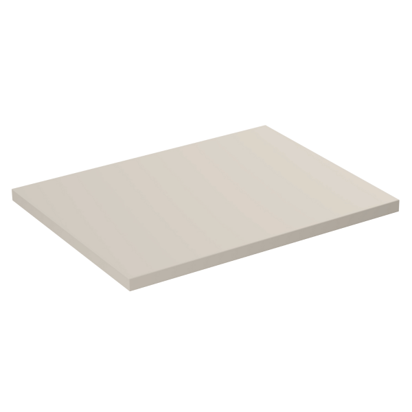Blat Łazienkowy 60x46 cm Beżowy Nowoczesny do Łazienki Boho Płyta MDF ADEL CASHMERE
