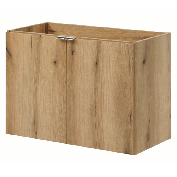 Szafka pod Umywalkę 80 cm 2 Drzwiowa Boho Japandi Dąb Evoke Coast NOVA OAK Comad