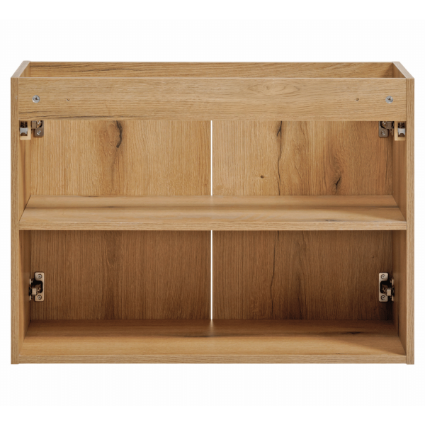 Szafka pod Umywalkę 80 cm 2 Drzwiowa Boho Japandi Dąb Evoke Coast NOVA OAK Comad