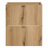 Nowoczesna Szafka pod Umywalkę 50 cm z Szufladami do Łazienki Boho Japandi Dąb Evoke Coast NOVA OAK Comad