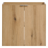 Nowoczesna Szafka pod Umywalkę 60 cm do Łazienki Boho Japandi Dąb Evoke Coast NOVA OAK Comad