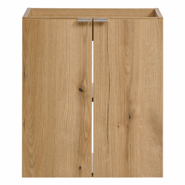 Mała Szafka pod Umywalkę 50 cm do Łazienki Boho Japandi Dąb Evoke Coast NOVA OAK Comad