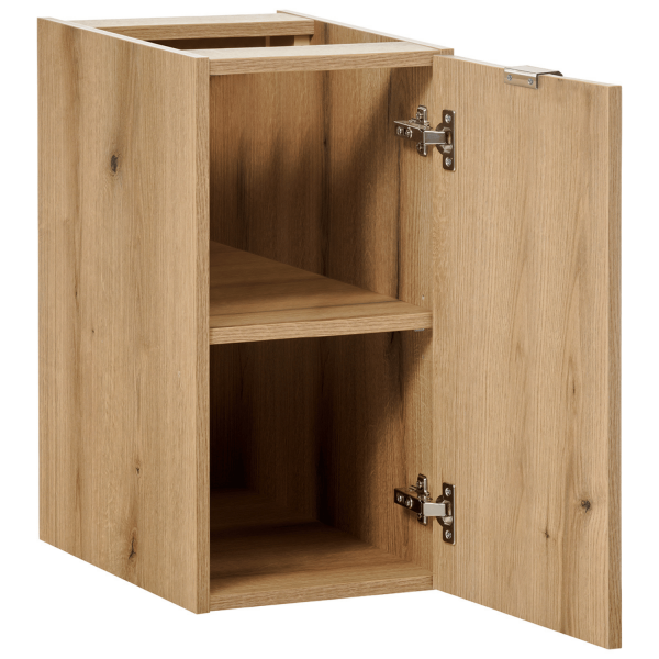 Regał Łazienkowy Podblatowy 30 cm Szafka Zamykana Dąb Coast Evoke NOVA OAK Comad