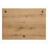 Lustro Łazienkowe z Półką 80 cm do Łazienki Boho Japandi Dąb Evoke Coast NOVA OAK Comad