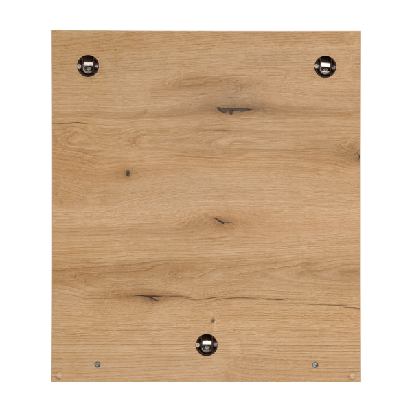 Lustro Łazienkowe z Półką 50 cm Boho Japandi Dąb Evoke Coast NOVA OAK Comad
