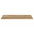 Duży Blat Łazienkowy Fryzjerski Płyta Laminowana Meblowa 160x40 cm do Łazienki Dąb Evoke Coast NOVA OAK Comad