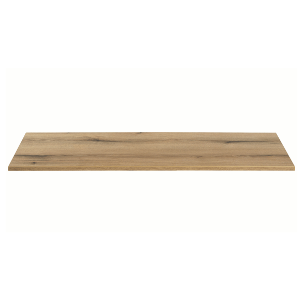 Duży Blat Łazienkowy Fryzjerski Płyta Laminowana Meblowa 160x40 cm do Łazienki Dąb Evoke Coast NOVA OAK Comad