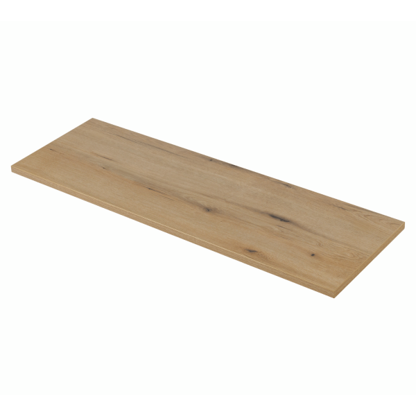 Blat Łazienkowy Płyta Meblowa Laminowana 140x40 cm Dąb Evoke Coast do Łazienki Boho NOVA OAK Comad