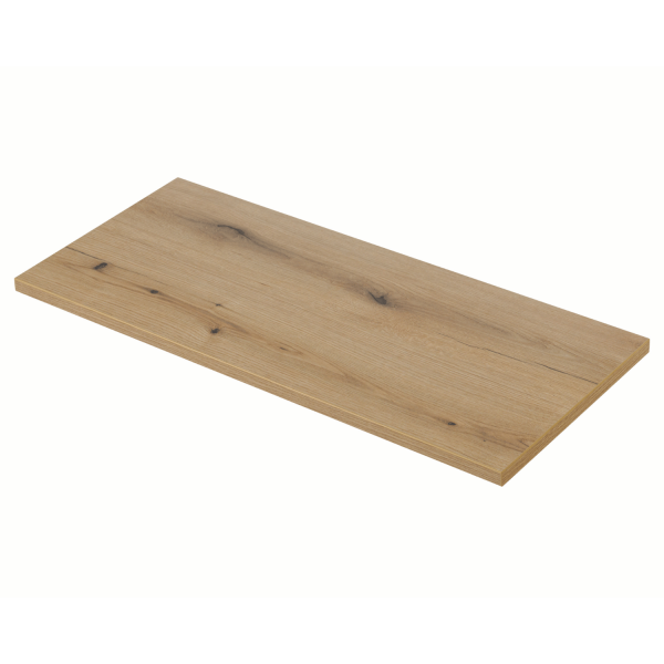 Blat Łazienkowy Fryzjerski Płyta Laminowana 90x40 cm Dąb Evoke Coast NOVA Comad