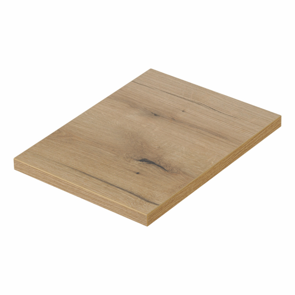 Mały Blat do Regału Łazienkowego 30x40 cm Płyta Meblowa Dąb Evoke Coast NOVA Comad