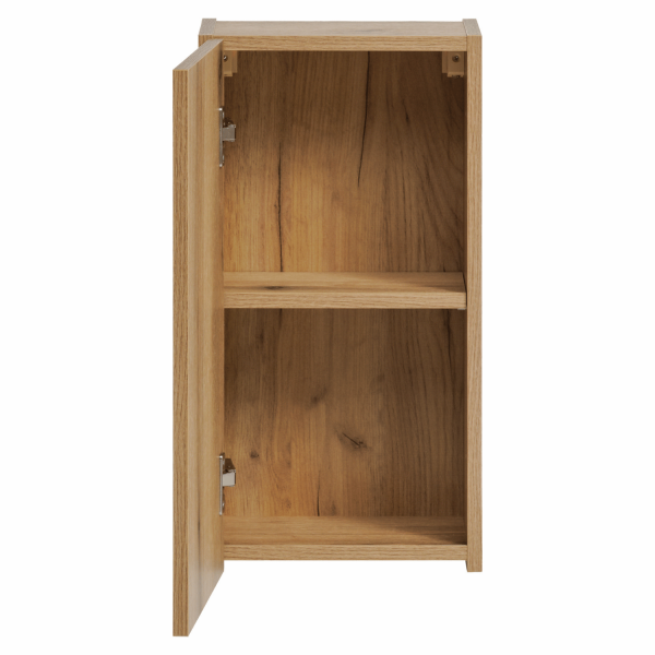 Szafka Łazienkowa Wisząca Górna 30 cm do Łazienki Boho Japandi Dąb Evoke Coast NOVA OAK Comad