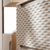 Wisząca Szafka pod Umywalkę 70 cm Dąb Beżowa z Szufladami OCEAN BEIGE Comad