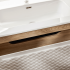 Wisząca Szafka pod Umywalkę 70 cm Dąb Beżowa z Szufladami OCEAN BEIGE Comad