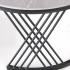 Zestaw 2 Stolików, 2x Stolik Kawowy do Salonu Loft Szary Marmur Ceramiczny Kamień Ława FLAMINGO Halmar