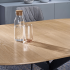 Nowoczesny Stół Rozkładany Okrągły 120-200x120 cm do Salonu Jadalni Loft Dąb Naturalny ACORD Halmar
