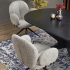 Nowoczesny Duży Owalny Stół Rozkładany 180-240x100 cm Czarny do Salonu Loft SANDRO Halmar