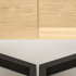 Nowoczesny Stół Rozkładany 160-250x90 cm do Salonu Loft Dębowy Dąb Naturalny MASSIVE 2 Halmar
