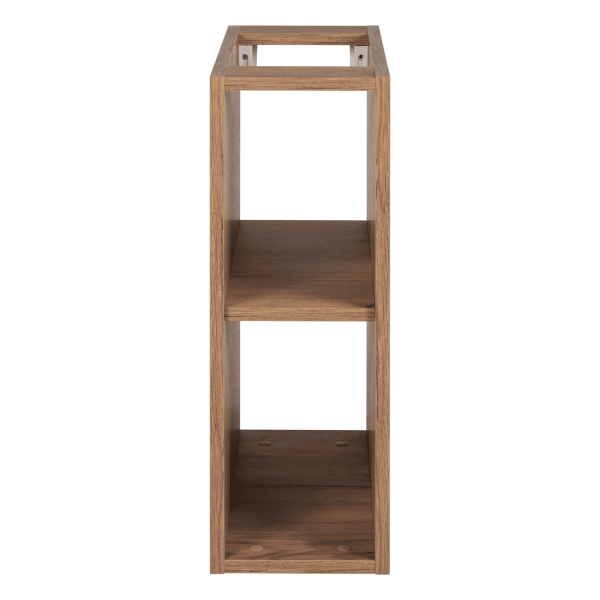 Regał Wiszący Łazienkowy 20 cm Dąb Złoty LOFT Front