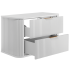 Szafka Łazienkowa pod Umywalkę 80 cm Biała ELEGANCE Lewy Front