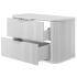 Szafka Łazienkowa pod Umywalkę 80 cm Biała ELEGANCE Prawy Front