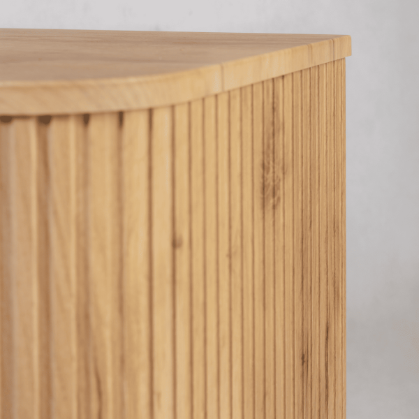 Szafka Łazienkowa pod Umywalkę 80 cm Złoty Dąb ELEGANCE Zbliżenie Detale