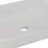 Umywalka Nablatowa Owalna do Łazienki 55 cm Ceramiczna Stawiana Jasny Beton Szara Matowa RIVER 2 COMAD