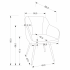 Nowoczesne Tapicerowane Krzesło Obrotowe z Podłokietnikami do Salonu Oliwkowe Zielone K576 Halmar