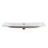 Nowoczesna Umywalka Meblowa 121x46 cm Biały Połysk Ceramiczna Duża  FLY COMAD