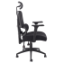 Ergonomiczny Fotel Obrotowy Biurowy Gabinetowy Czarny MULTIBLOCK Siatka Halmar ASTRAL