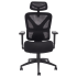 Ergonomiczny Fotel Obrotowy Biurowy Gabinetowy Czarny MULTIBLOCK Siatka Halmar ASTRAL