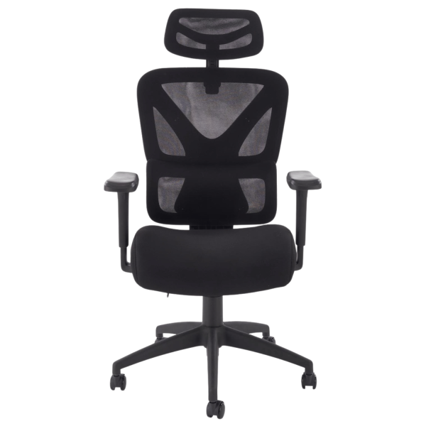 Ergonomiczny Fotel Obrotowy Biurowy Gabinetowy Czarny MULTIBLOCK Siatka Halmar ASTRAL
