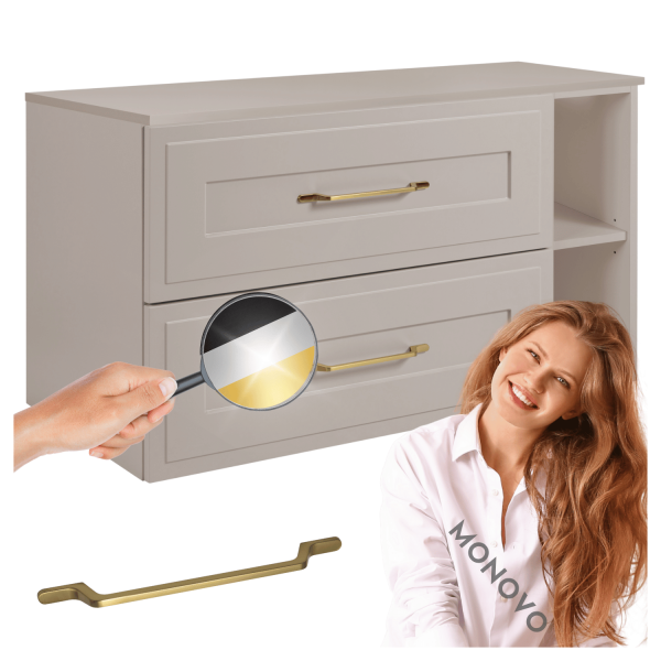 Szafka Kaszmirowa do Łazienki 100 cm Wisząca z Blatem pod Umywalkę Retro Stylowa CLASSIC