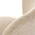 Elegancki Stylowy Hoker Tapicerowany Beżowy Krzesło Barowe Beżowe Loft H126 Halmar