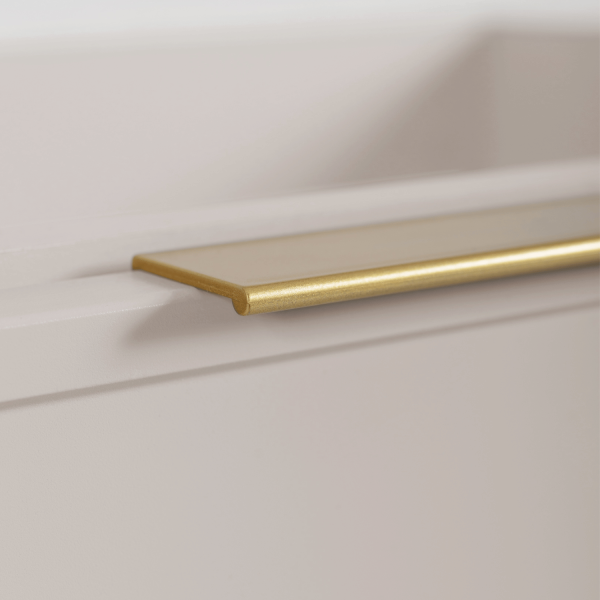 Szafka Łazienkowa 120 cm Kaszmir Wisząca z Czarnym Blatem Nowoczesna Podwójna Retro SLIM