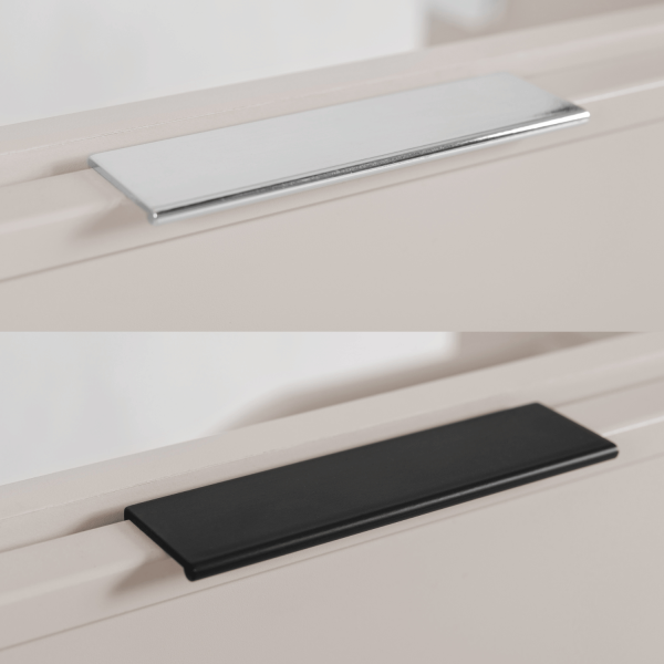 Szafka z Regałem do Łazienki 140 cm Wisząca Kaszmir Pod Umywalkę z Blatem Retro Elegancka SLIM