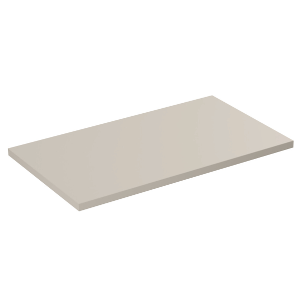 Blat Łazienkowy Nowoczesny Kaszmir Matowy z Płyty Laminowanej 80x46 cm DALIA CASHMERE COMAD