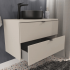 Szafka Pod Umywalkę 80 cm Wisząca do Łazienki Kaszmirowa Matowa Retro DALIA CASHMERE COMAD