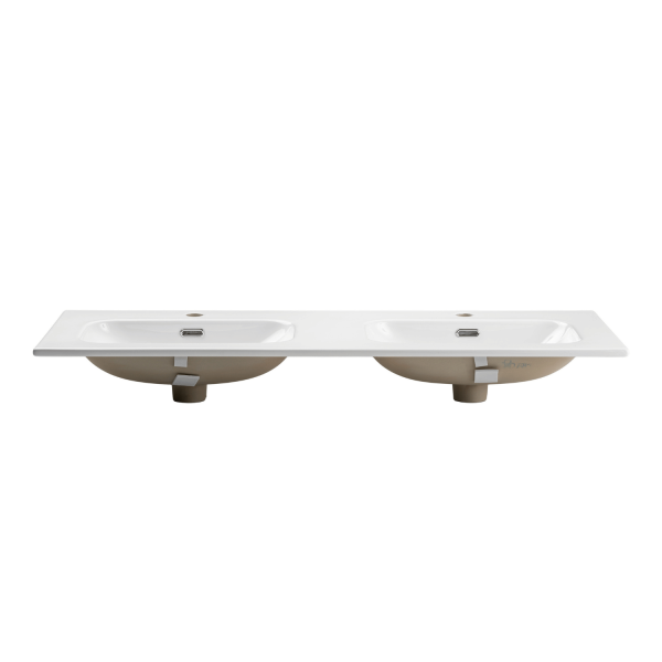 Szafka Łazienkowa z Umywalką FLY Beż Piaskowy 120 cm Wisząca Nowoczesna DONNA SAND COMAD