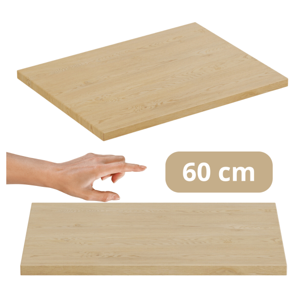 Blat 60 cm do Łazienki Retro Jasny Dąb Mały Cremona Nowoczesny CREMONA COMAD
