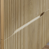 Szafka Wisząca do Łazienki 120 cm Dąb Cremona Duża Ryflowana NORDIC CREMONA COMAD