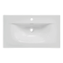 Szafka do Łazienki Wisząca Ryflowana Dąb Cremona 80 cm z Umywalką Meblową SKY NORDIC CREMONA COMAD