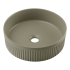 Szafka Ryflowana 60 cm Dąb Cremona z Blatem i Umywalką BEYOND Zielona NORDIC CREMONA COMAD