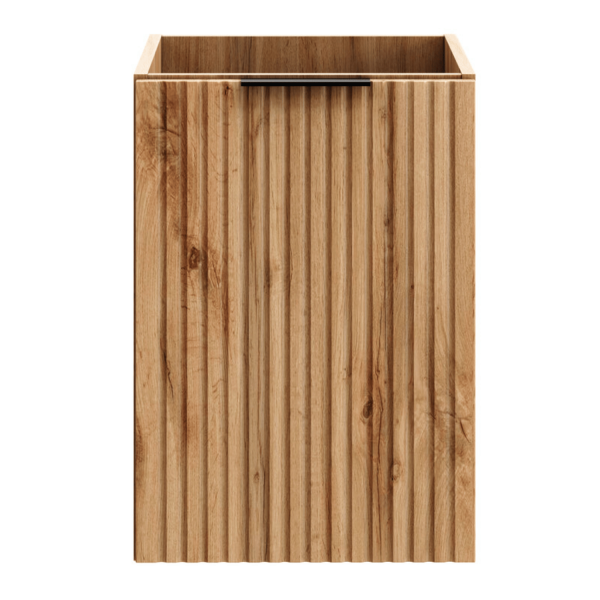 Szafka Pod Blat 40 cm Dąb Wotan do Łazienki Wisząca z Koszem na Pranie Retro ADEL OAK COMAD