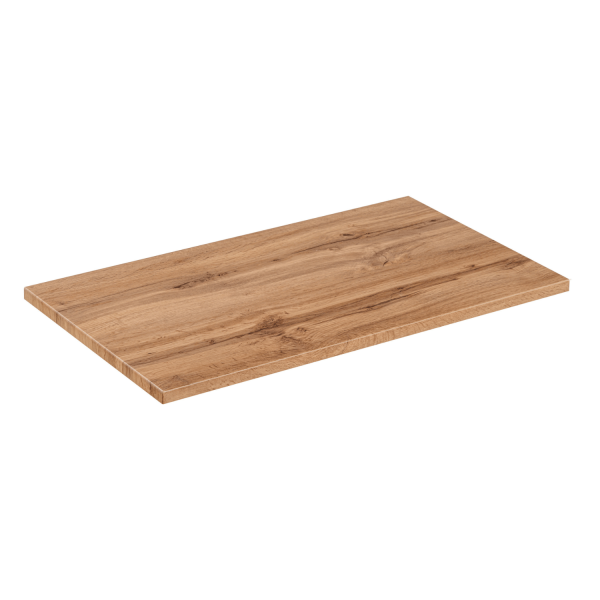 Szafka Ryflowana do Łazienki 100 cm Nowoczesna z Blatem Beżowy Mat ADEL CASHMERE COMAD