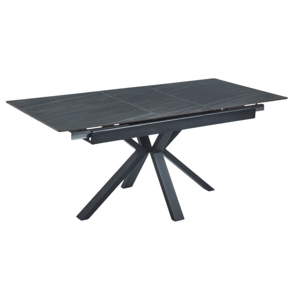 Nowoczesny Stół Rozkładany Prostokątny do Jadalni Salonu Loft 140-180x85 cm GRISE
